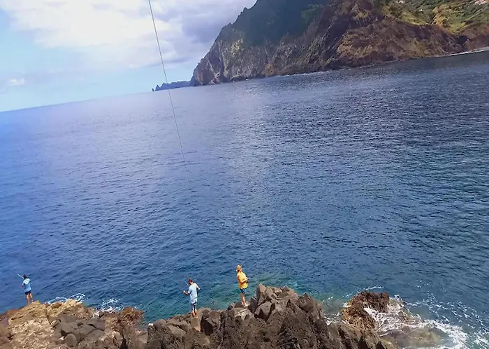 Prázdninový dům In With Ocean Views Porto Da Cruz